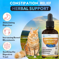 EDUZEBRA pipette; dosage précis pour soulager constipation du chat.
