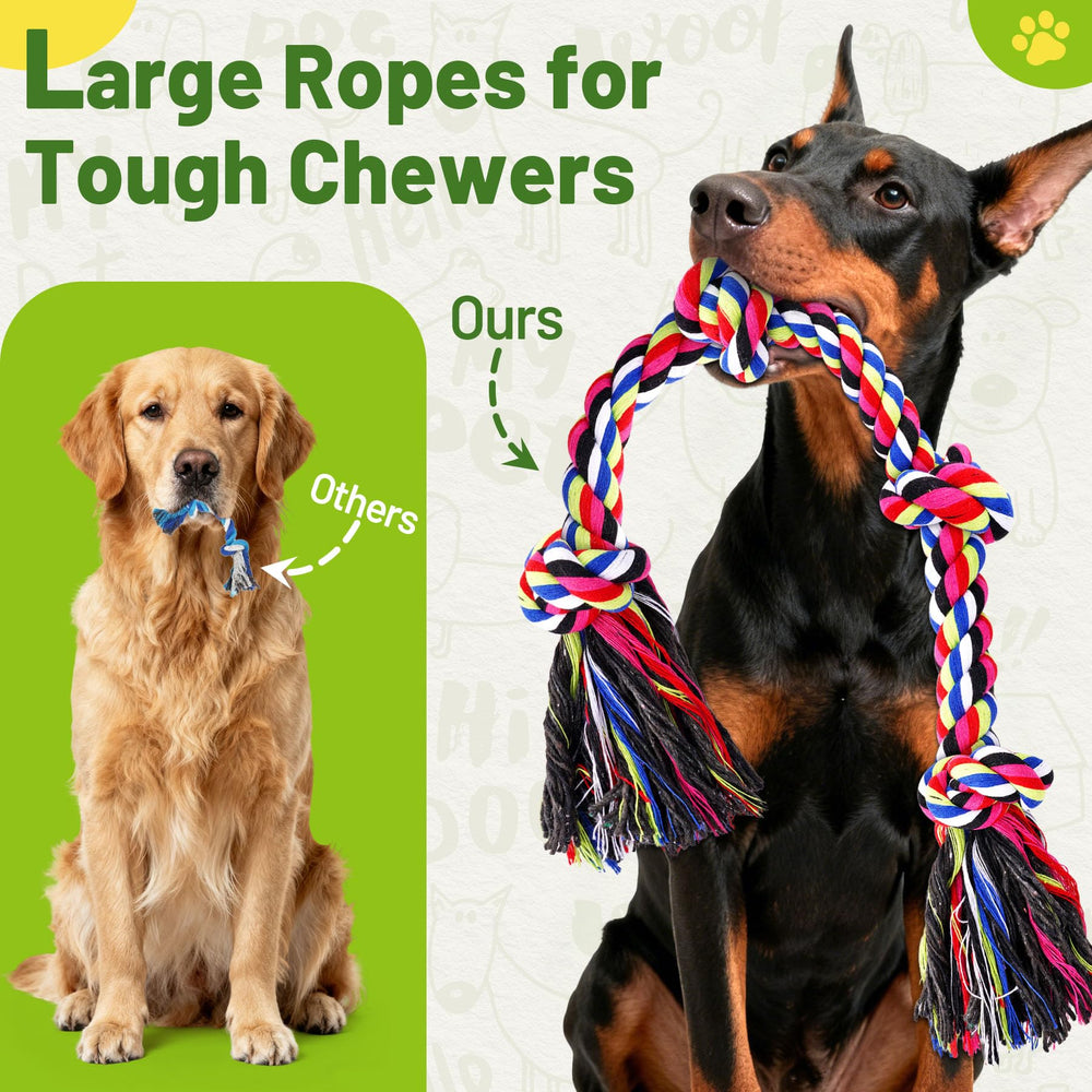 Eefitoys cadeau ideal pour amateurs de corde et chiens actifs.
