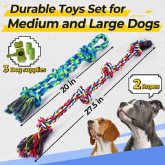 Corde durable Eefitoys pour tir et mastication, protège les meubles.