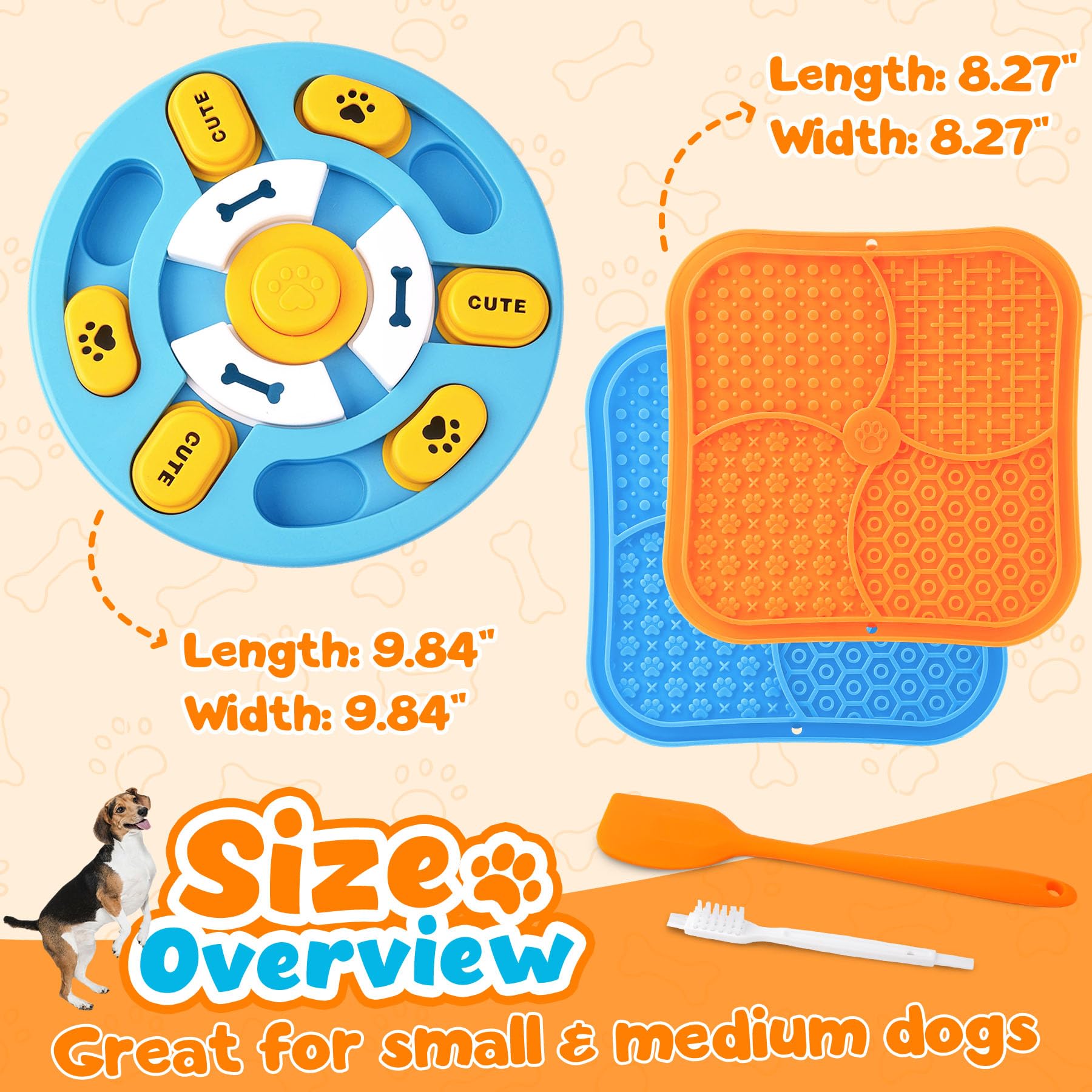 Tapis lent Eefitoys pour occuper et prolonger l’acte de manger.