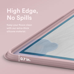 eenk tapis silicone nettoyage facile permet un entretien rapide après les accidents.