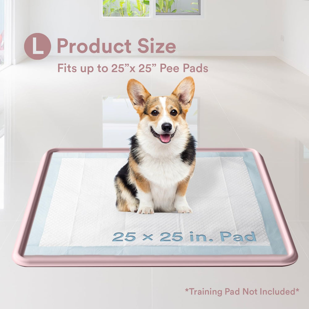 eenk tapis silicone rose ajoute une touche décorative tout en protégeant les sols.