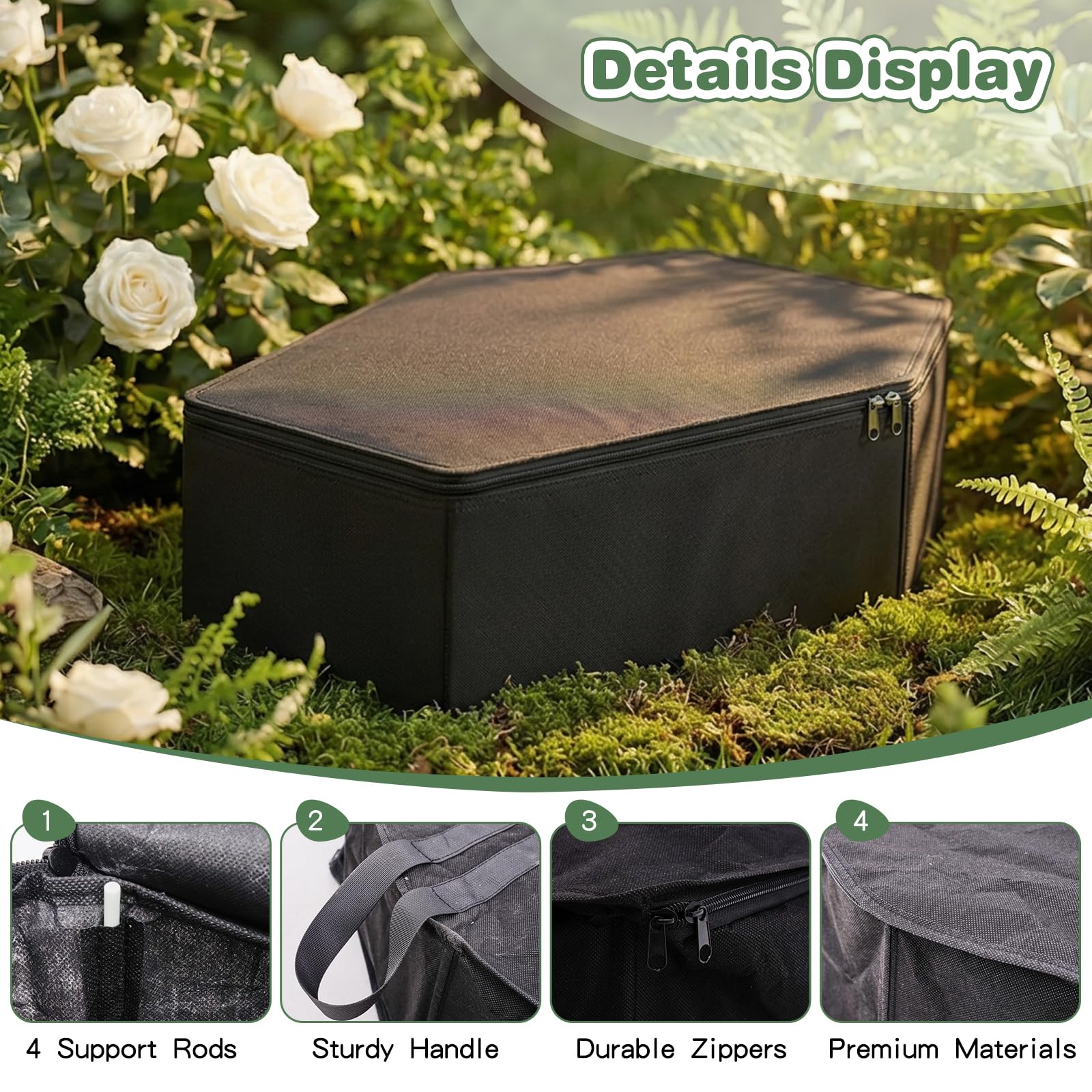 Surface personnalisable sur le cercueil animal Efulycozyy pour mémorial.
