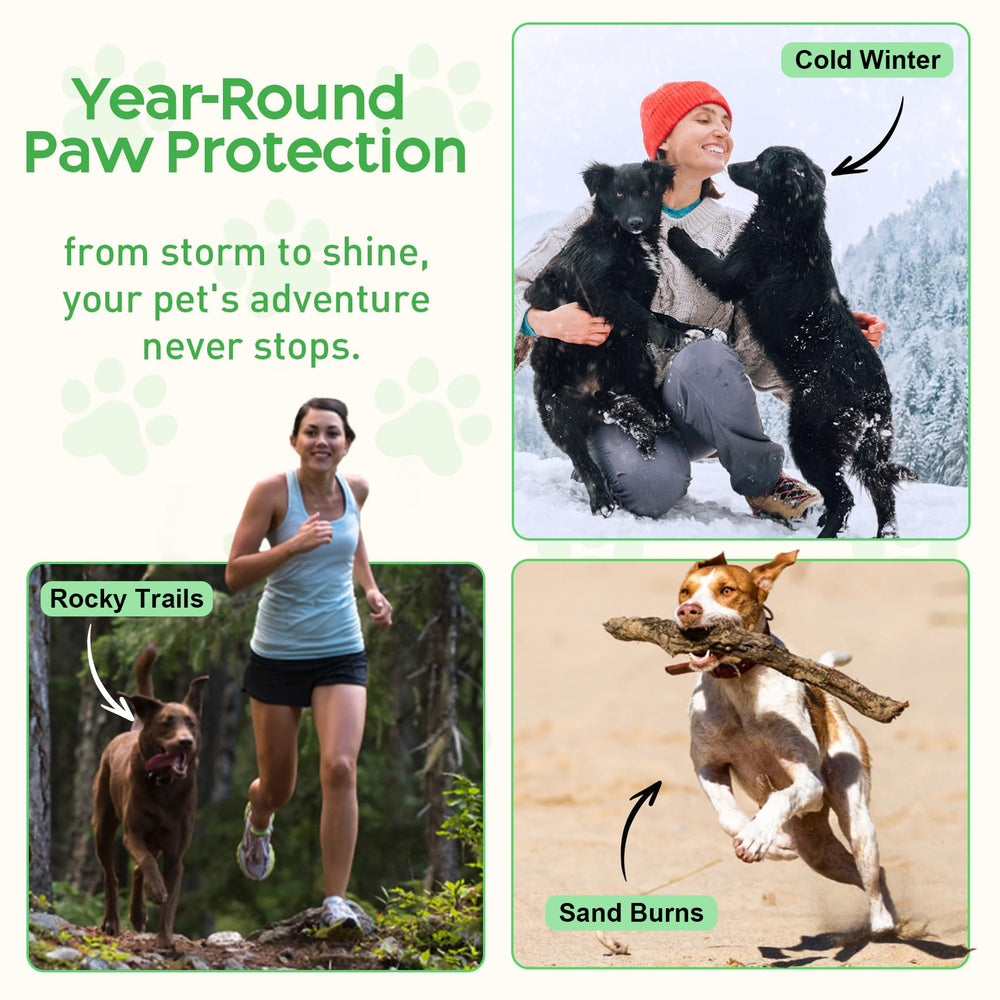 Protection hivernale avec la pommade Eglagen pour patte et nez.