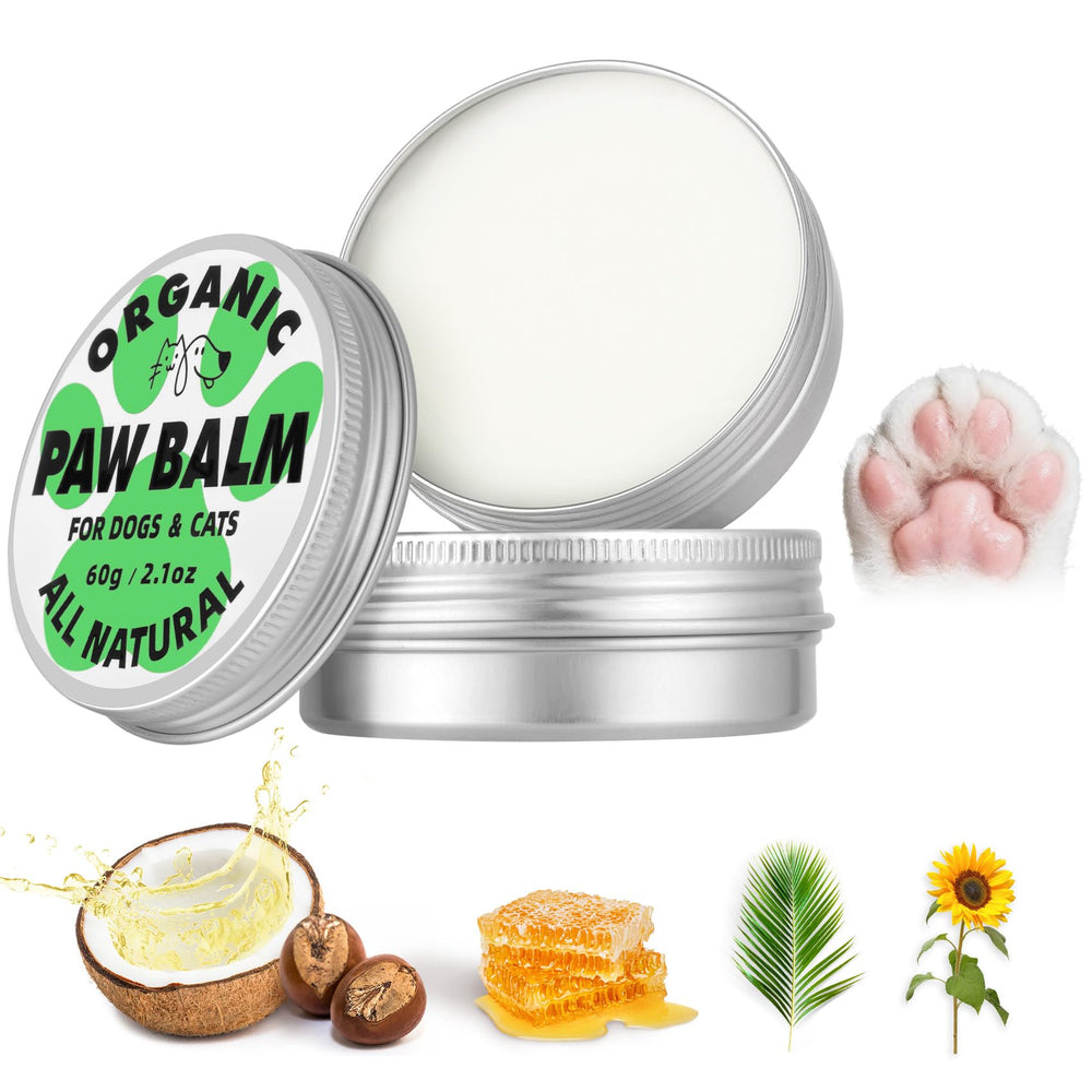 Pommade Eglagen pour patte de chien en pot, protège les cous secs.