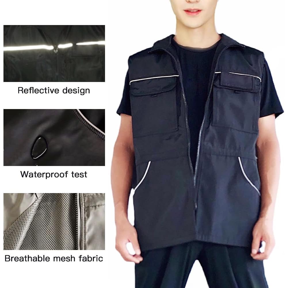 Anneau d'attache pratique pour attacher la laisse sur la veste EHERDM.