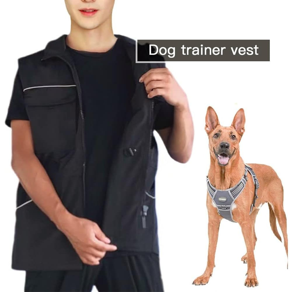 Poches arrière spacieuses sur la veste EHERDM pour friandises et équipements.