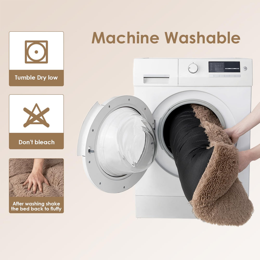 Confort enveloppant: surface douce qui enveloppe délicatement le chien.