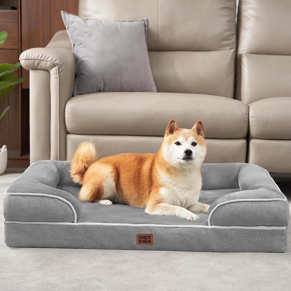 Confort quotidien EHEYCIGA pour chiens âgés, sécurité et bien-être.