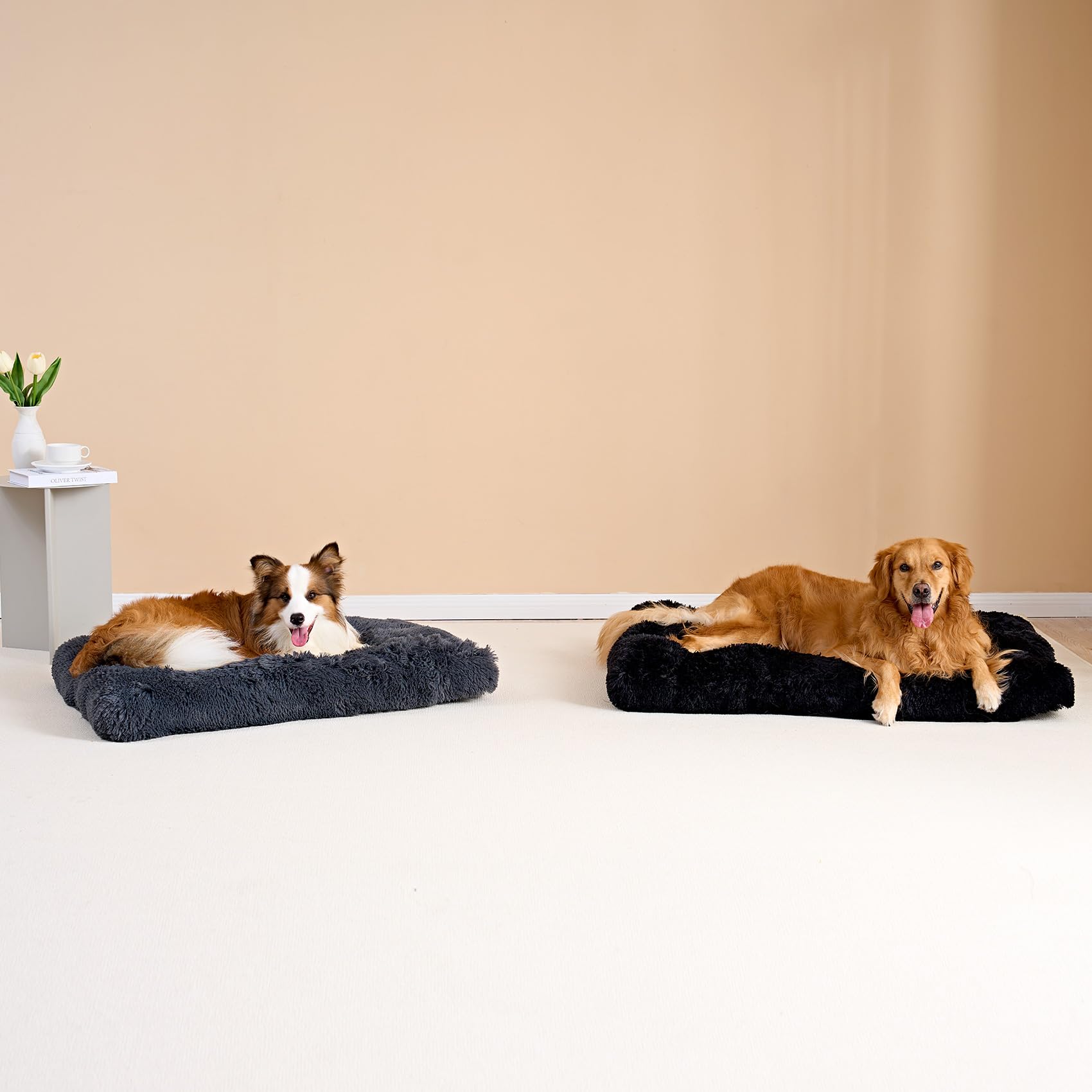 Confort quotidien eheyciga, couchage doux et rassurant pour chien.