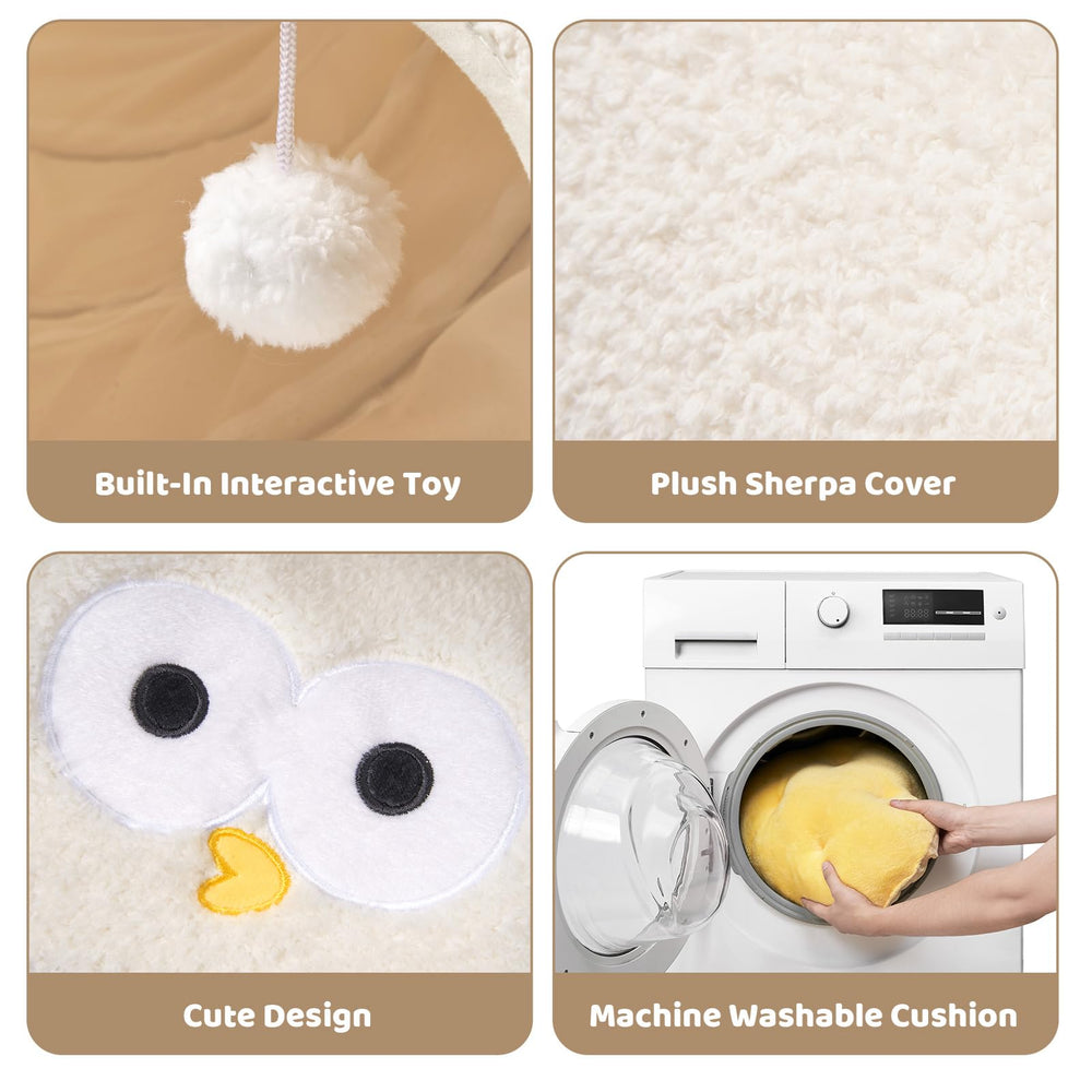EHEYCIGA coussin-cercle-lavable: confort durable et entretien facile.