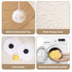 EHEYCIGA coussin-cercle-lavable: confort durable et entretien facile.