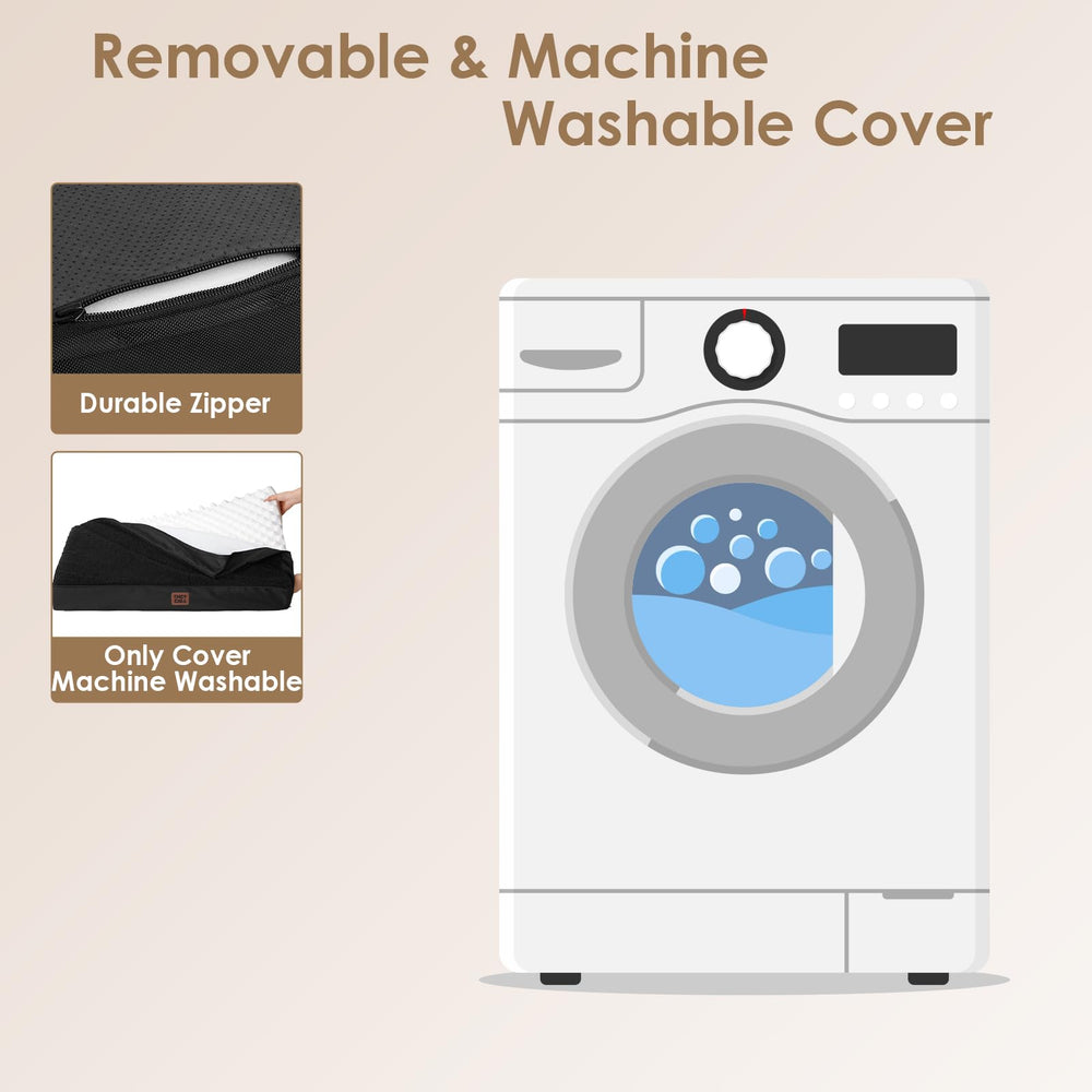 Housse lavable en machine du lit EHEYCIGA, pratique et rapide.