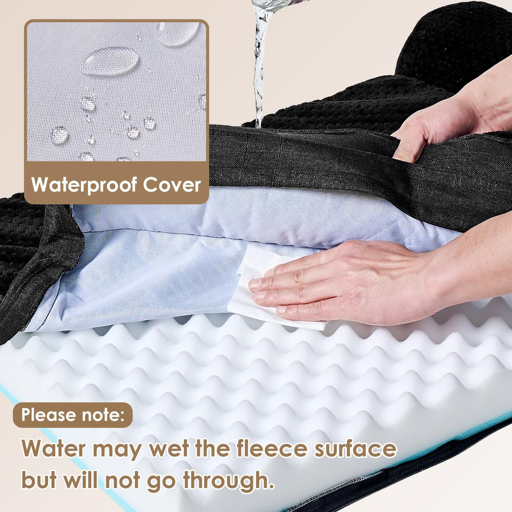 EHEYCIGA lit chien film imperméable protège durablement contre les éclaboussures.
