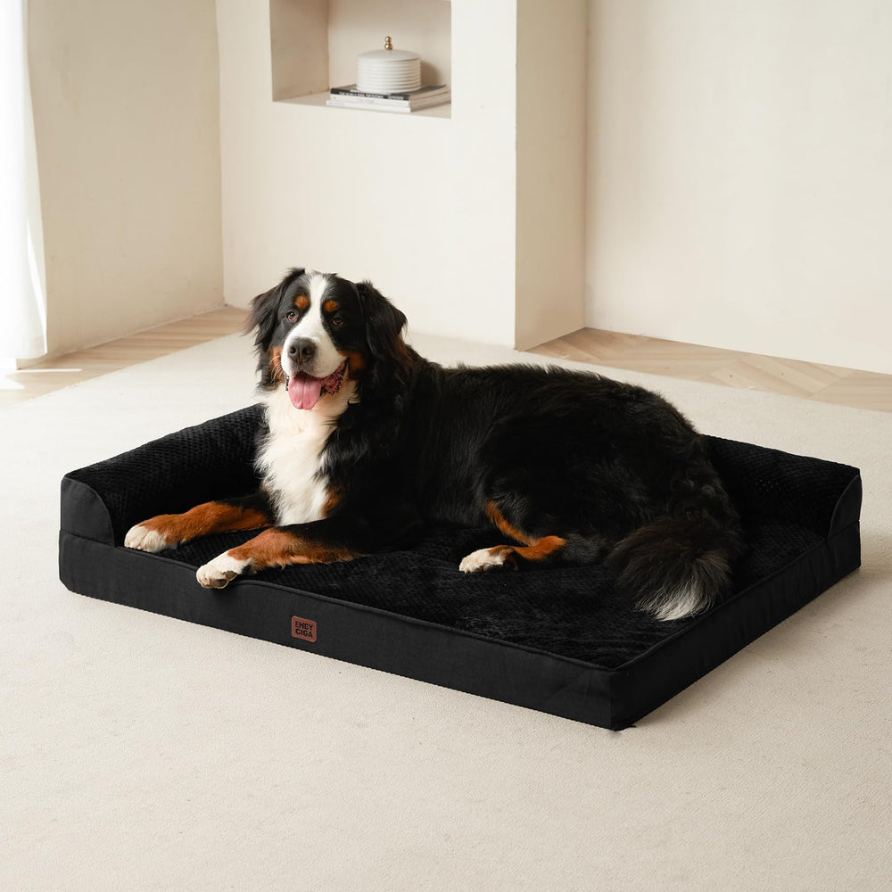 EHEYCIGA lit chien grand-format offre plus d'espace pour grands chiens.