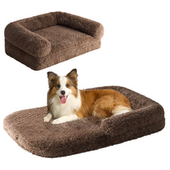 Lit EHEYCIGA XXL pliable pour chiens; espace repos élargi et polyvalent.