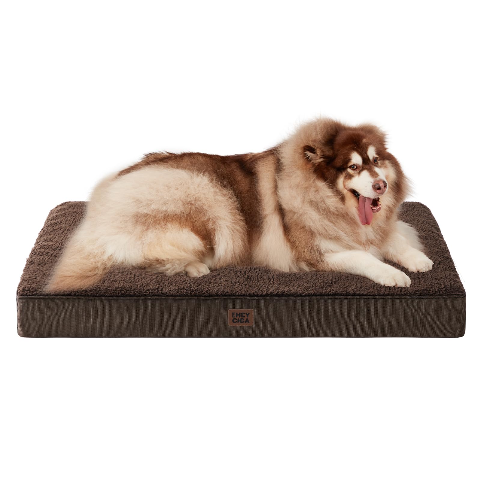 Lit orthopédique EHEYCIGA pour chien XXL offrant un soutien durable