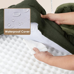 Mousse alvéoles EHEYCIGA detaille interieur, soutien doux et uniforme.