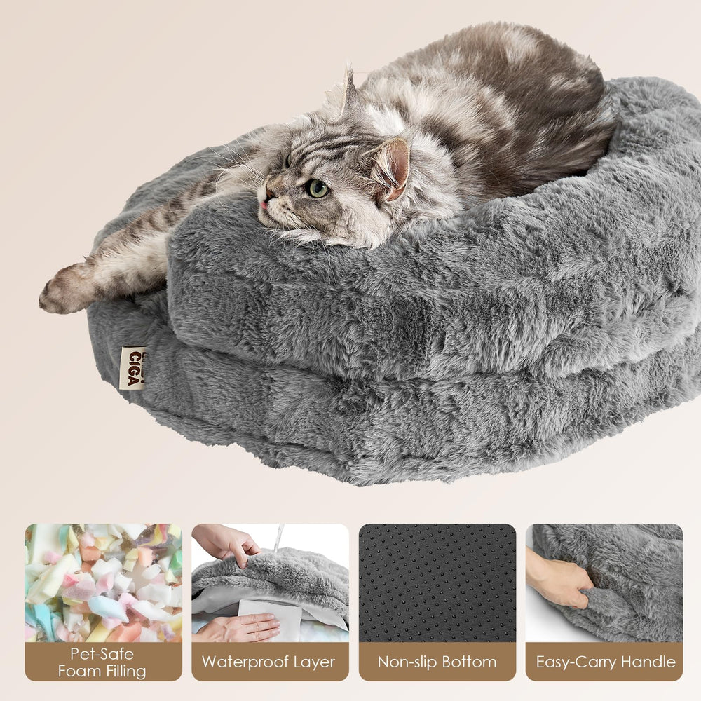EHEYCIGA rembourrage mousse polyester gris, soutien confortable.