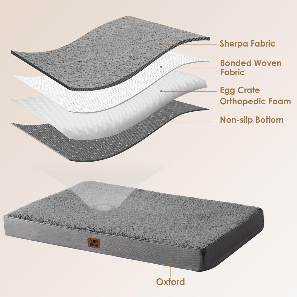 Surface sherpa douce EHEYCIGA pour un couchage moelleux.