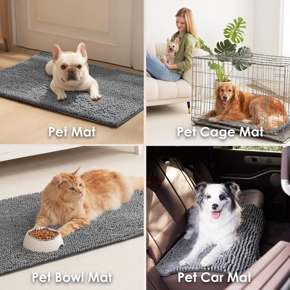 Chien joueur sur le tapis EHEYCIGA, douceur et durabilité
