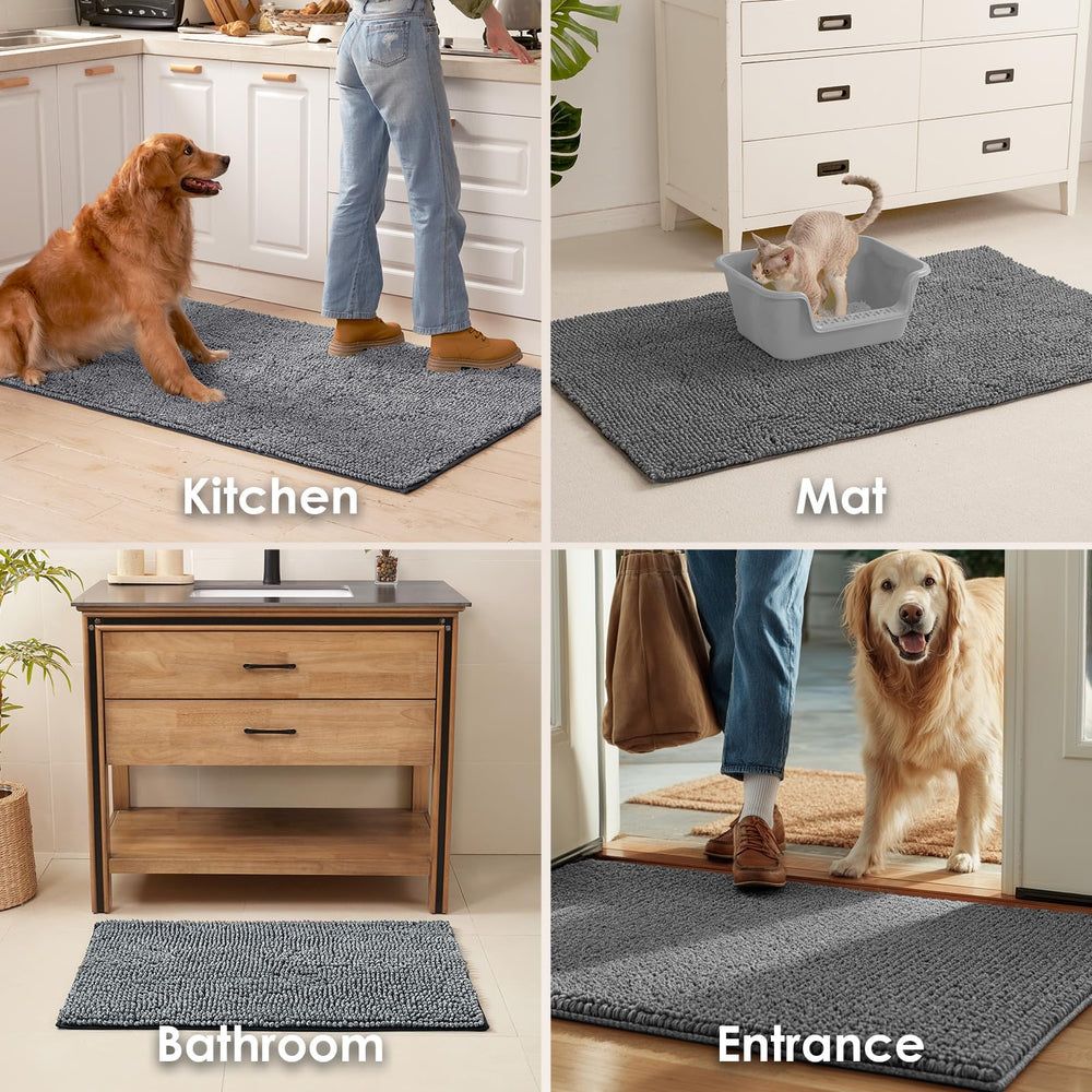 Tapis EHEYCIGA placé près de l entrée du salon pour garder le sol propre