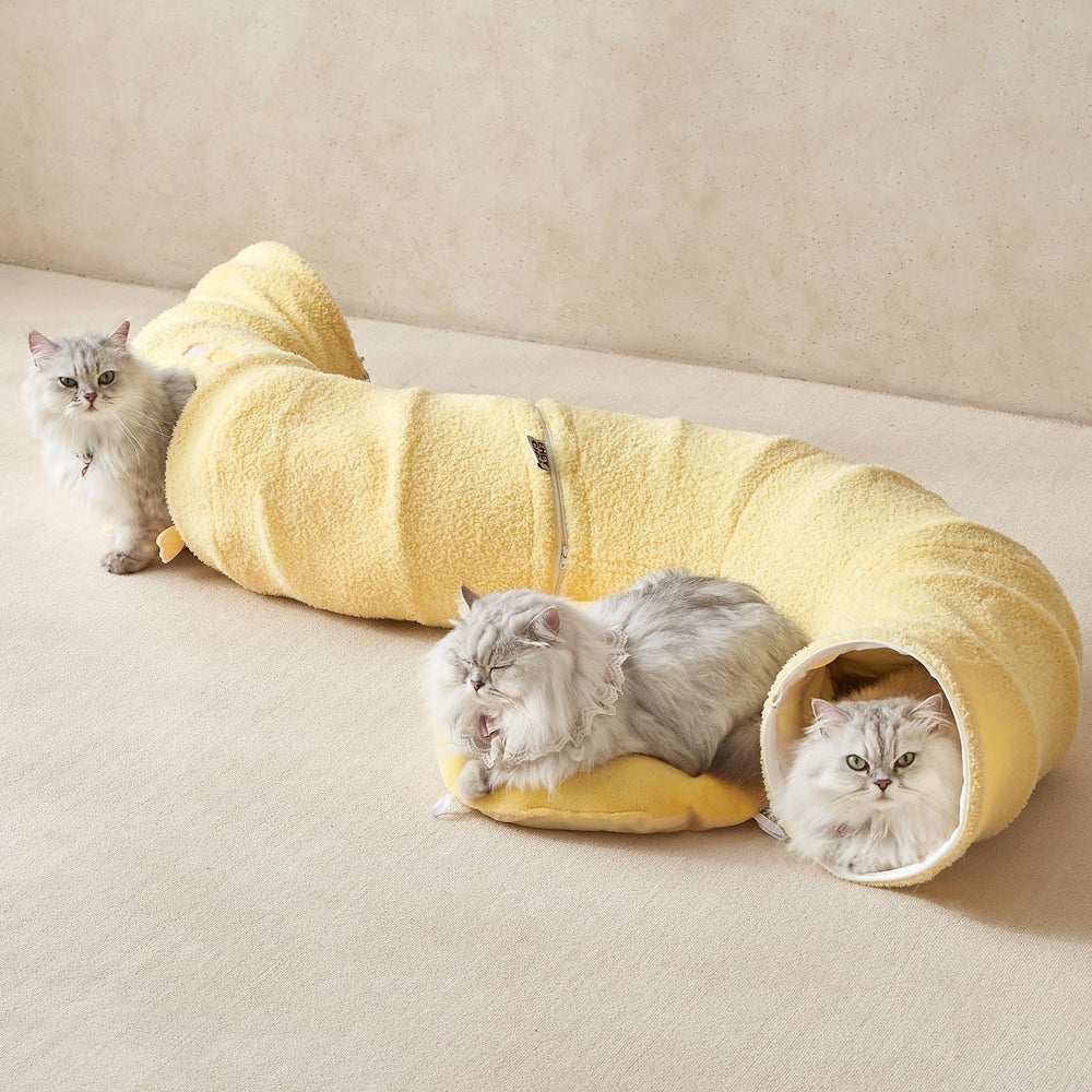 EHEYCIGA Tunnel-chat assemblage facile : gain de temps et rangement pratique.