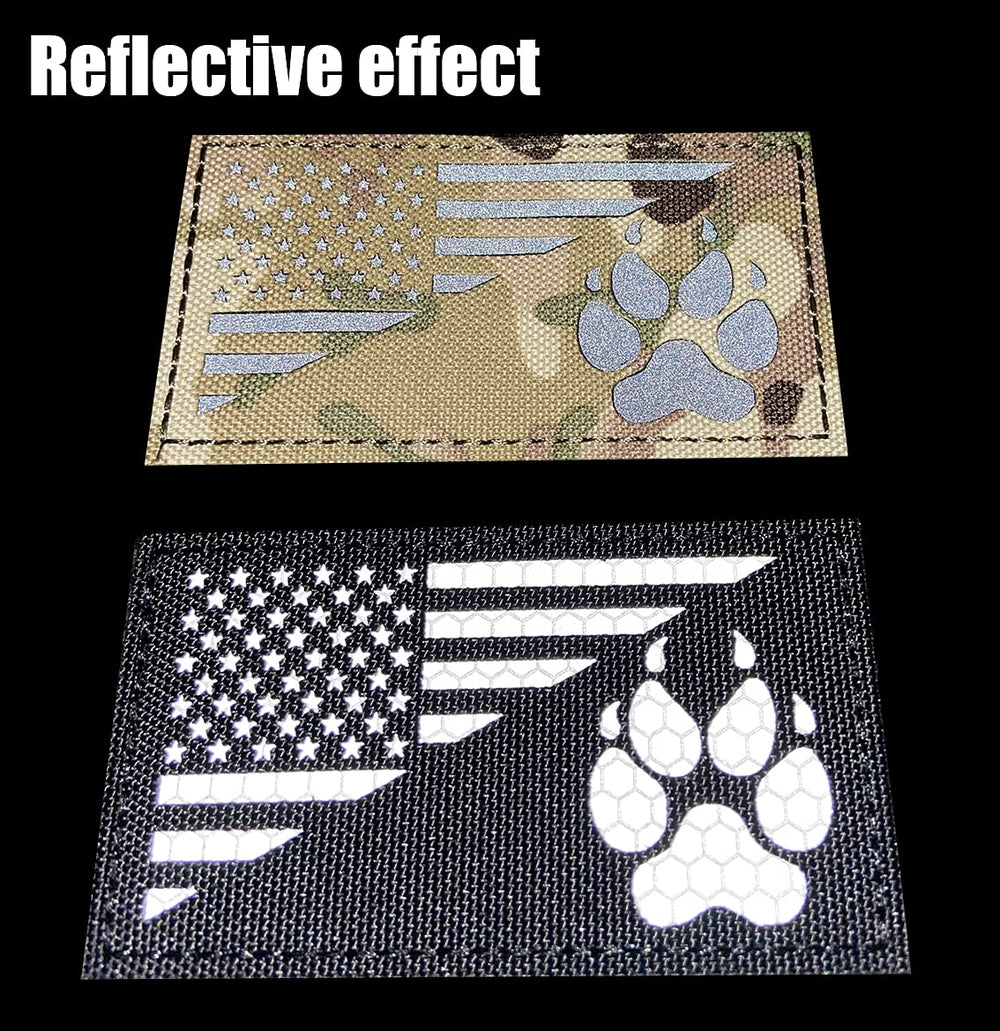 Patch EHOPE patte-chien nylon robuste pour harnais