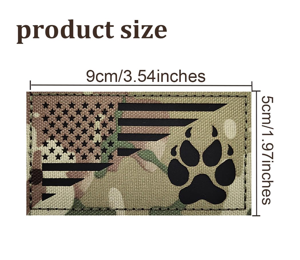 Patch patte de chien EHOPE sur gilet, identification rapide.