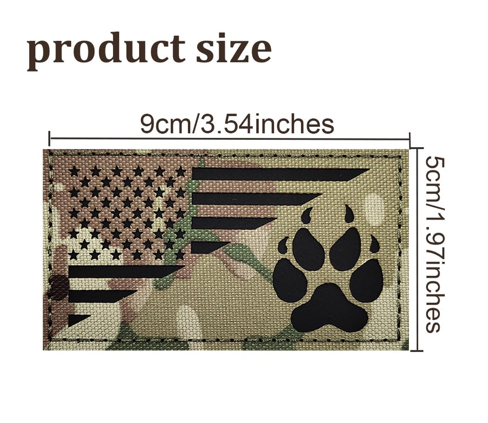 Patch patte de chien EHOPE sur gilet, identification rapide.