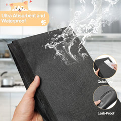 Ehzyaz Dog Crate Mat Liner: bords résistants et pliables pour le voyage.