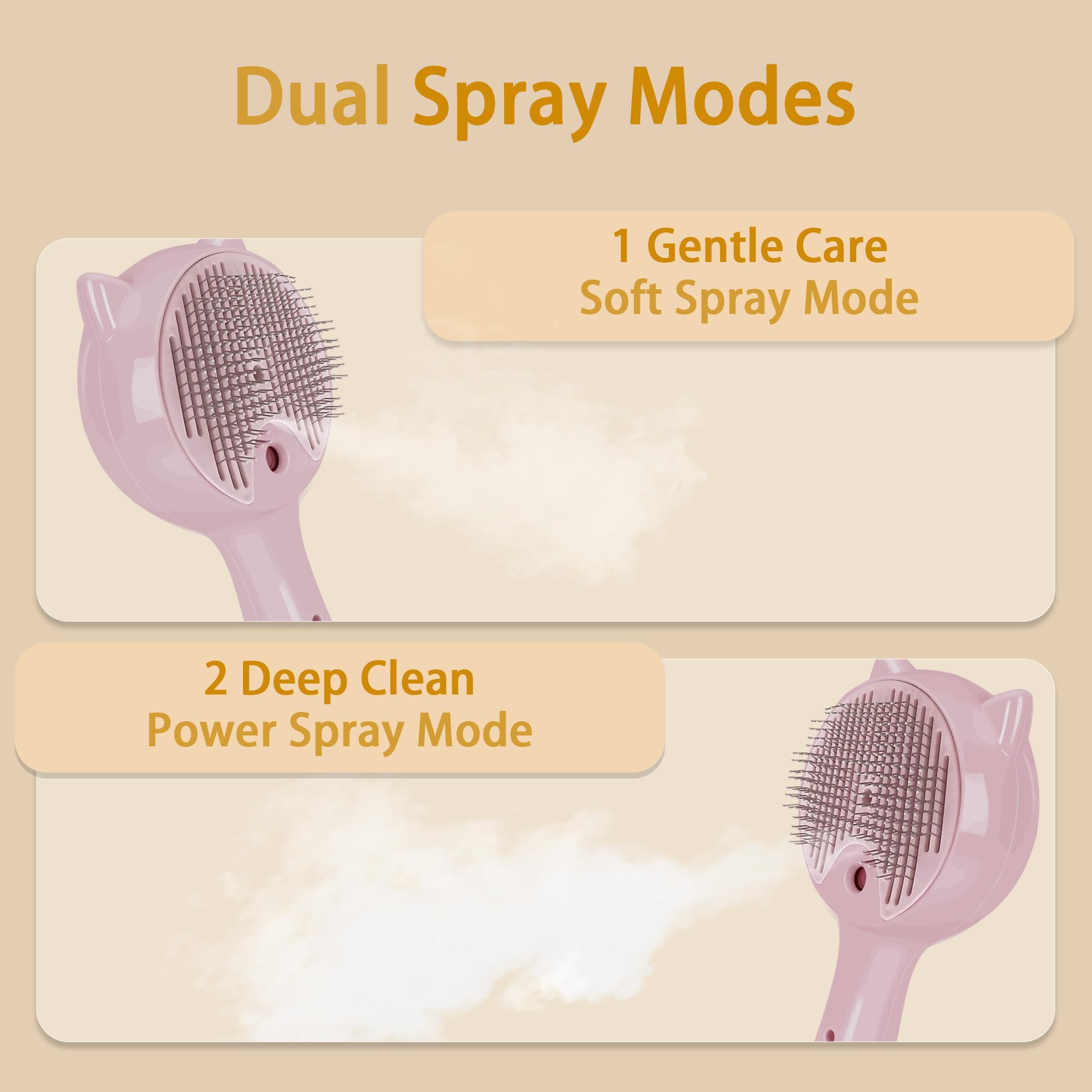 Eilimy brosse vapeur auto-nettoyage, entretien rapide des poils.