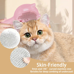 Brosse Eilimy, massage doux pendant le toilettage pour calmer l’animal.