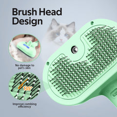 Brosse Eilimy douce pour poils délicats, peau protégée et confort.