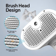 Brosse Eilimy démêlage efficace pour poils longs et courts.