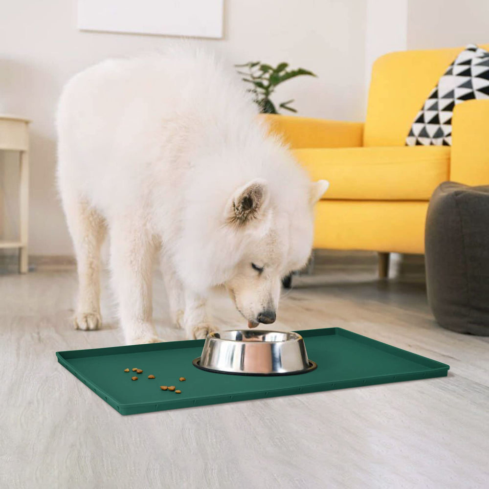Tapis EIOKIT dimension 28x18 pouces, compatible avec la plupart des bols.