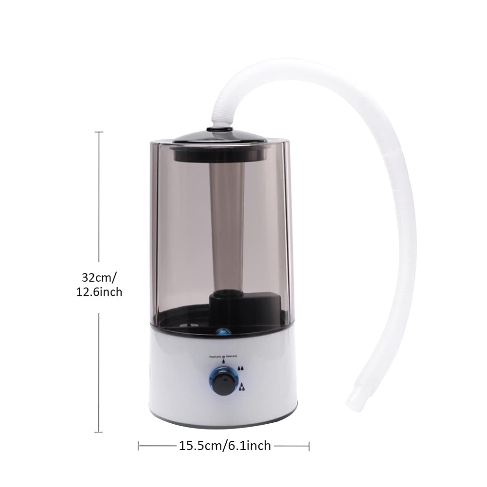 EKDJKK humidificateur-reptile 4L niveau d'eau visuel pour vérification facile