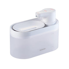 La fontaine ELECOM sans fil offre un accès facile à l'eau fraîche pour les chats.