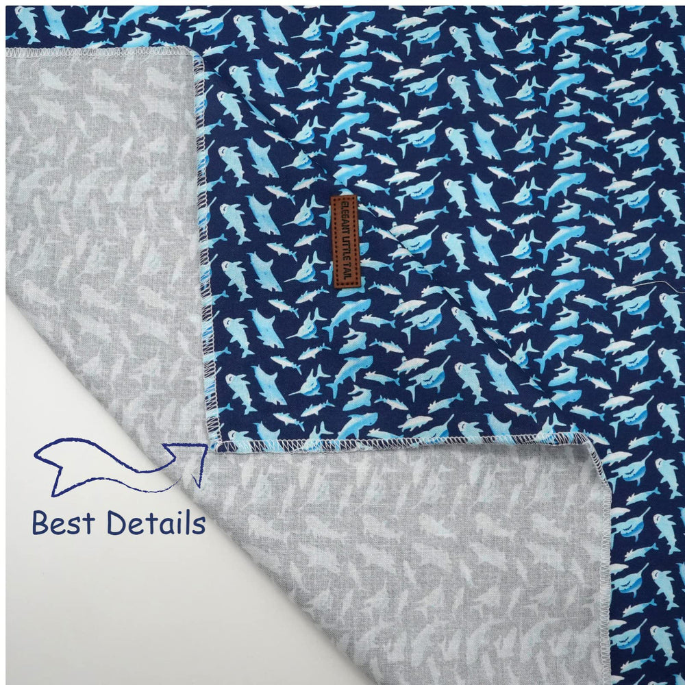 Bandana taille petit Elegant Little Tail pour petits chiens réglable.