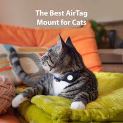 Elevation Lab AirTag Collier Chat — format ultra-compact et discret
