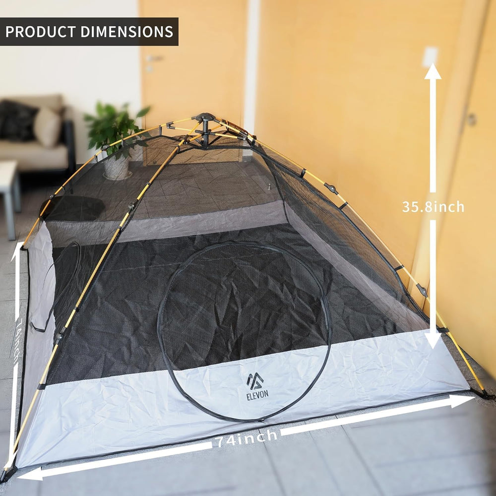 Tente Elevon pour chat au maillage intérieur, ventilation optimale