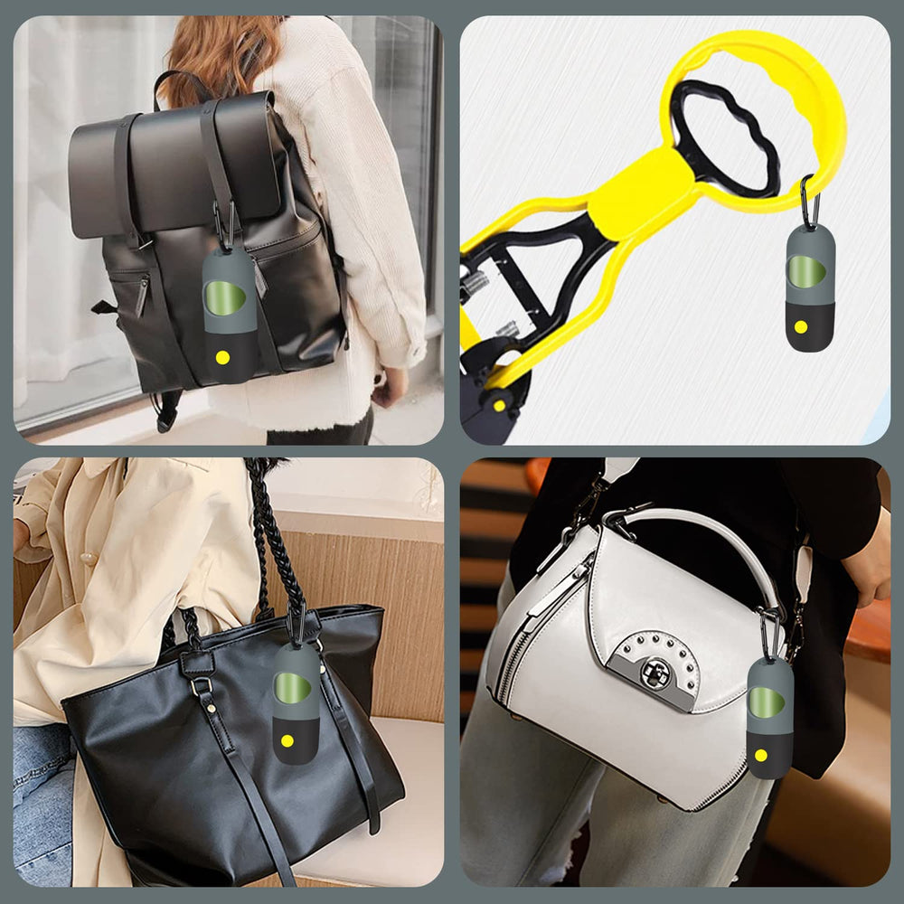 Eliamo sacs mesurant 12,8 x 8,8 pouces pour utilisation rapide.