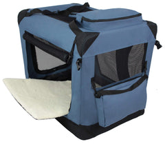 EliteField cage chien 3-portes vue latérale avec fermeture sécurisée