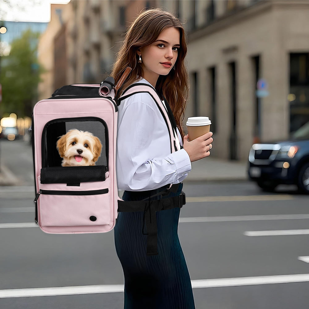 EliteField Deluxe sac à dos animaux, vue generale, transport sûr.