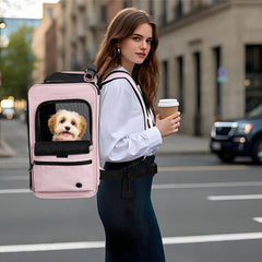 EliteField Deluxe sac à dos animaux, vue generale, transport sûr.