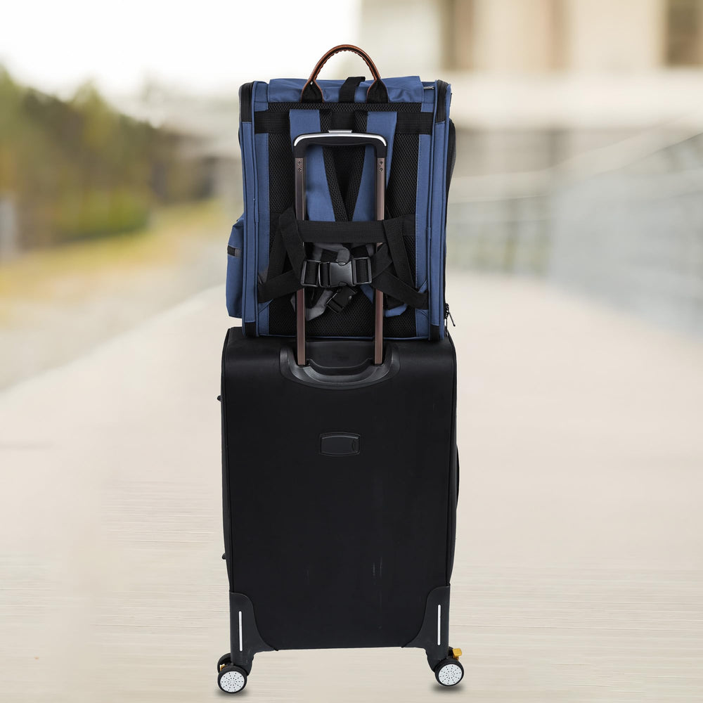 EliteField Deluxe sac-dos animaux, poche latérale et sangles, rangement pratique pour friandises.