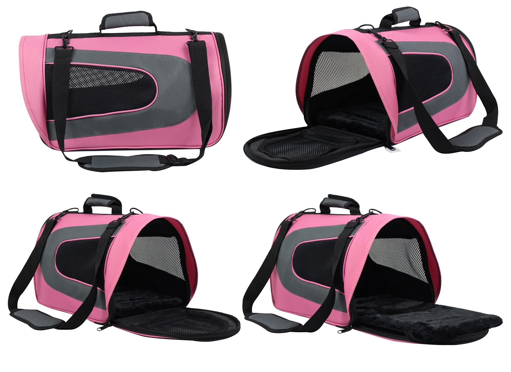 EliteField transporteur doux pour animaux – plateau rigide intérieur pour maintien forme
