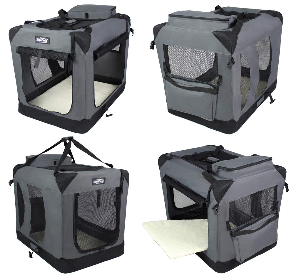 Lit en polaire lavable inclus, confort accru pour les siestes du chien.