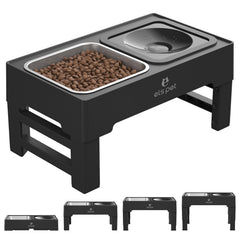 GAMELLE ELEVEe ELS PET anti-débordement pour chien, stabilité pendant le repas.
