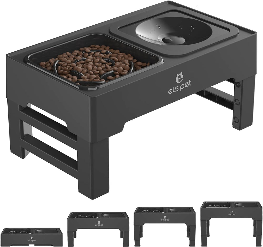 Gamme ELS PET : gamelle élevée pour chiens et chats offrant une posture confortable lors des repas